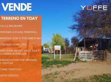 Terreno · 468m² · Terreno en Toay