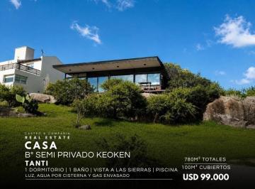 Casa · 76m² · 2 Ambientes · Venta Casa de Diseño con Pileta en Barrio Semi Privado Keoken - Tanti