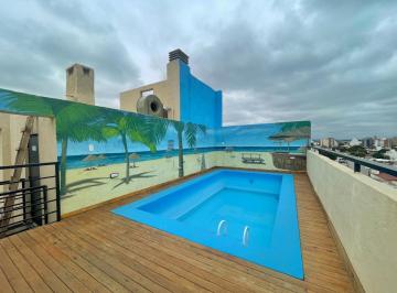 Departamento · 46m² · 1 Ambiente · ¡Alquiler! Dpto. en Alta Córdoba - 1 Dormitorio ¡Con Balcón y Terraza con Asadores y Pileta!