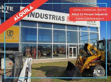 Local comercial · 420m² · 2 Ambientes · Alquiler - Local 420 m² Frente a Ruta 9 | Polo 52
