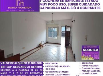 Casa de 4 ambientes, La Matanza · Triplex en Alquiler 4 Amb con Cochera y Patio Ramos Mejía