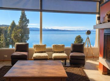 Casa · 350m² · 9 Ambientes · Alquiler Residencia Sobre Costa del Lago Bariloche