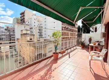 Departamento · 68m² · 4 Ambientes · 1 Cochera · 4 Ambientes con Dependencia, Cochera, Baulera y Gran Balcón Aterrazado Frente Al Parque Rivadavia
