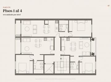 Departamento · 45m² · 2 Ambientes · 1 Cochera · Venta en Pozo Dtos 2 Ambientes
