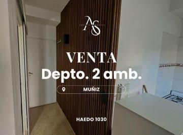 Departamento · 27m² · 2 Ambientes · Departamento - Muñiz