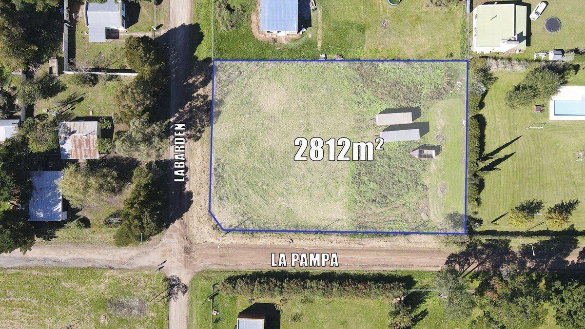 Venta de terreno en Tandil - 2812 m² - Labarden y La Pampa - Zona El Hornero
