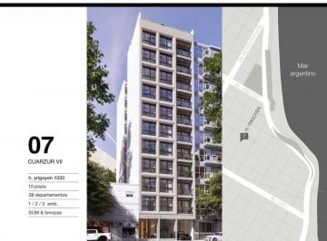 Departamento de 1 ambiente, Mar del Plata · Monoambiente Piso 8 Vereda de Sol Quarsur VII