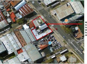 Edificio · 1225m² · Venta de Lote Esquina Comercial en Block con Renta Mitre 3900, Munro