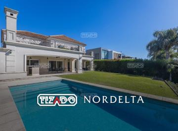 Casa · 398m² · 5 Ambientes · 4 Cocheras · Casa en Venta en Cabos del Lago, Nordelta, Tigre
