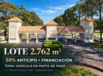 Terreno · 2762m² · Lote de 2.762 m² en Pinares Country Club Capilla
