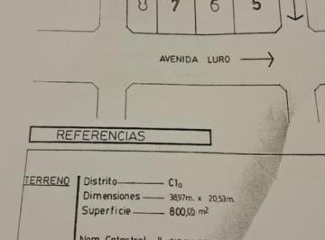 Terreno · 800m² · Terreno en Santa Fe y Diagonal Alberdi, La Perla