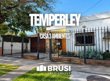 Casa · 70m² · 3 Ambientes · Casa en Venta en Temperley - 3 Ambientes