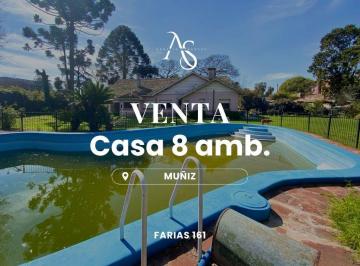 Casa · 225m² · 8 Ambientes · Casa en Muñiz