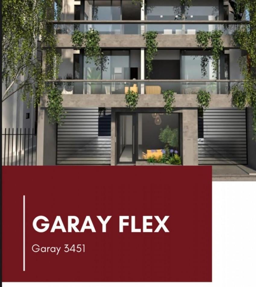 Garay flex. 2 amb, 59m² en San José con amenities