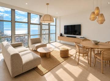 Departamento · 60m² · 3 Ambientes · 1 Cochera · Departamento 3 Ambientes Reciclado a Nuevo, Vista Al Mar, Cochera