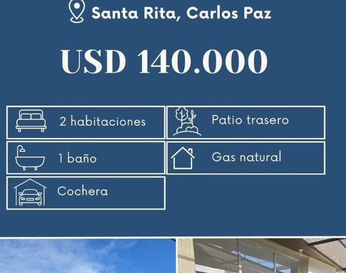 Casa · 75m² · 3 Ambientes · 1 Cochera