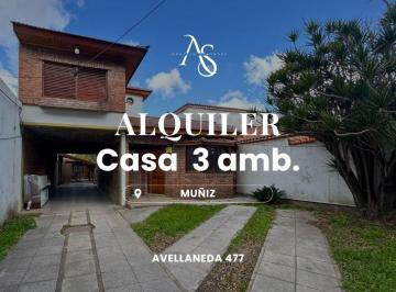 Casa · 156m² · 3 Ambientes · 1 Cochera · Alquiler de Casa en San Miguel