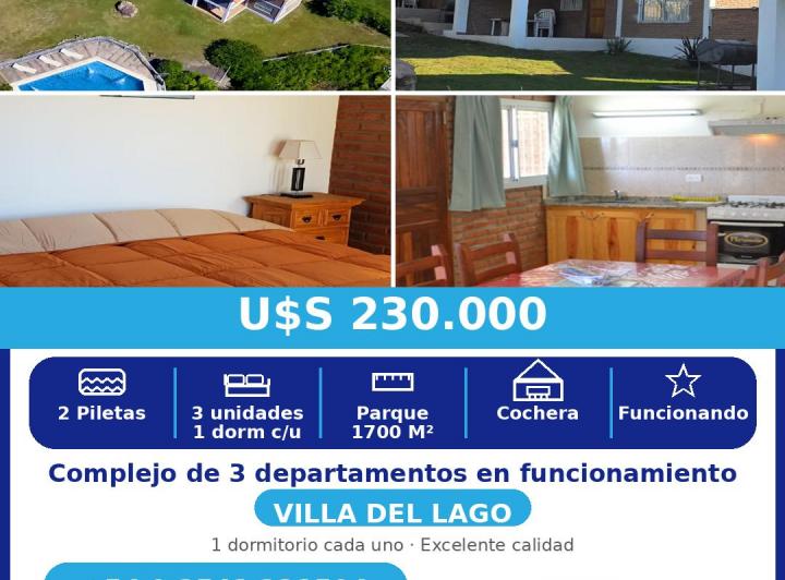 Departamento · 230m² · 6 Ambientes · 3 Cocheras