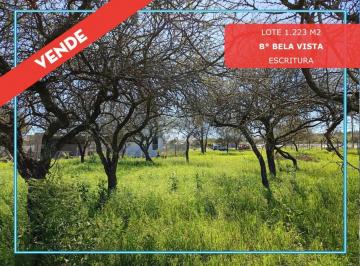 Terreno · 1223m² · Vendo Lote 1.223 m² - Bela Vista