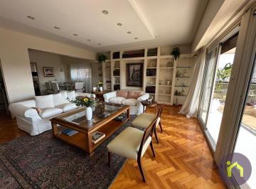 Departamento · 175m² · 4 Ambientes · 1 Cochera · Departamento en Alquiler 4 Ambientes en Palermo, Amoblado Al Frente con Cochera