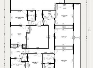 Departamento · 184m² · 6 Ambientes · 2 Cocheras · Exclusivo Piso en Esquina en Torre