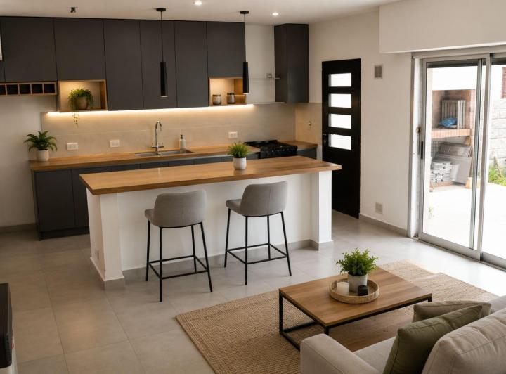 Casa · 65m² · 3 Ambientes · 1 Cochera