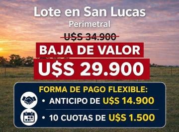 Terreno · 800m² · Terreno en Venta San Lucas San Vicente Perimetral