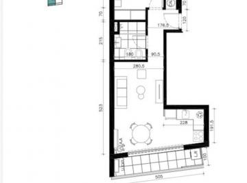 Departamento · 44m² · 2 Ambientes · Venta 1 Dormitorio con Garaje en Cordón - Promo!