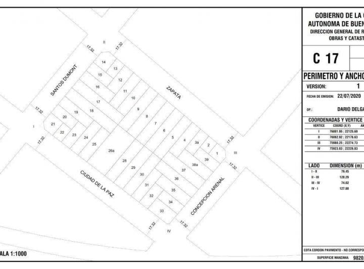 Terreno · 320m² · 8 Ambientes