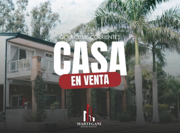 Casa · 262m² · 8 Ambientes · 2 Cocheras · Exclusiva Casa Amoblada, Vistas Al Golf, 415 m², Golf Club Corrientes