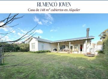 Casa · 154m² · 4 Ambientes · Casa en Rumencó Joven