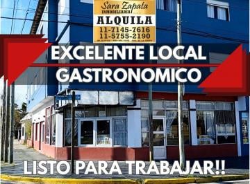 Local comercial de 2 ambientes, Mar del Tuyú · Gran Local Gastronómico en Alquiler Listo Para Trabajar en Mar del Tuyú - Sara Zapata Inmobiliaria