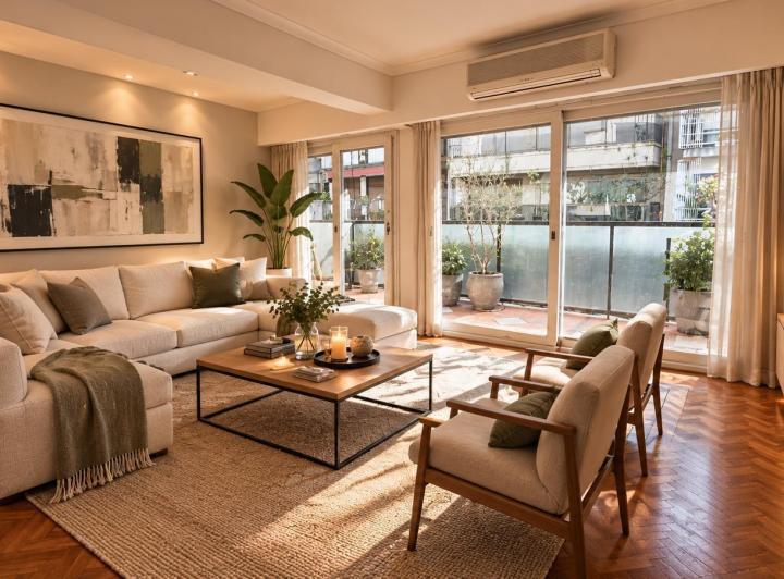 Departamento · 120m² · 4 Ambientes · 1 Cochera