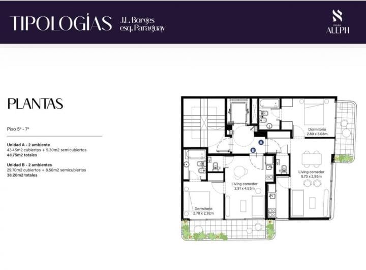 Departamento · 29m² · 2 Ambientes