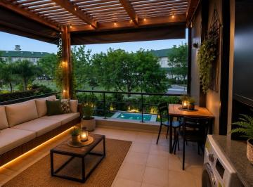 Departamento · 67m² · 3 Ambientes · 1 Cochera · Duplex con Terraza y Cochera en Nordelta