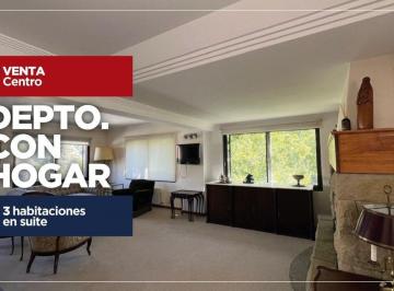 Departamento · 193m² · 5 Ambientes · 2 Cocheras · Venta Departamento Muy Amplio con Hogar a Leña