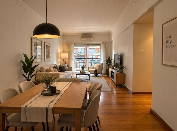 Departamento · 80m² · 4 Ambientes · 1 Cochera