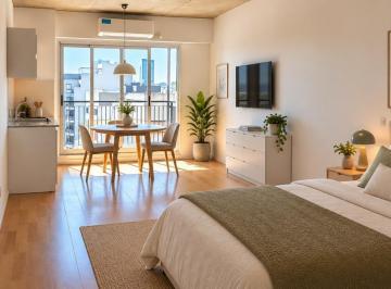 Departamento · 32m² · 1 Ambiente · Alquiler Monoambiente con Balcón y Amenities en Chacarita