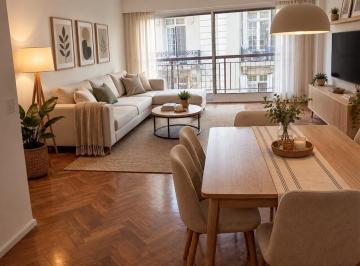 Departamento · 112m² · 4 Ambientes · 1 Cochera · Venta Depto 4 Amb C/balcón y Escritorio G. L. Mansilla 2600 3º Piso Frente