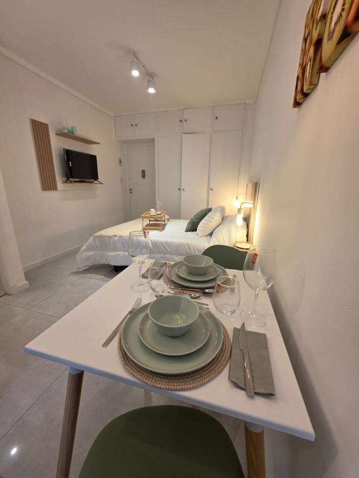 Depto 1 amb, 22m² refaccionado con balcón — Falucho