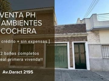 PH · 70m² · 3 Ambientes · 1 Cochera · Venta PH 3 Amb con Cochera y Terraza Apto Credito