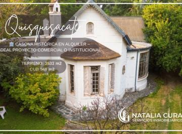 Casa · 545m² · 5 Dormitorios · 6 Cocheras · Casona Historica en Alquiler - Ideal Proyecto Comercial o Institucional