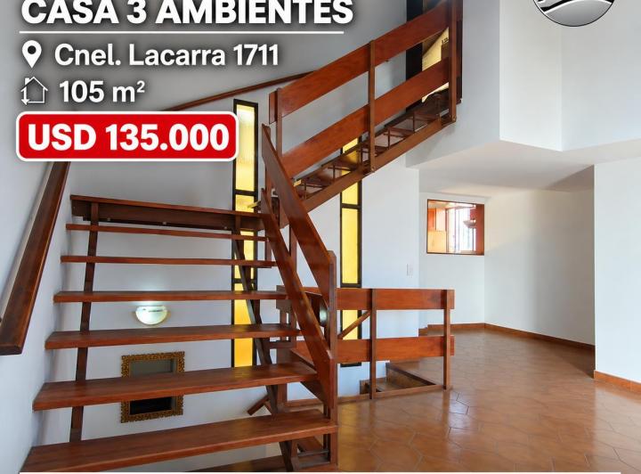 Casa · 95m² · 3 Ambientes