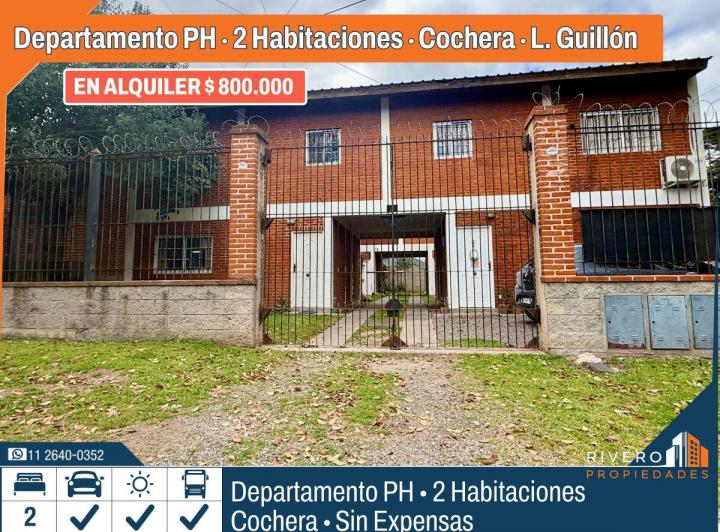 PH · 100m² · 3 Ambientes · 1 Cochera