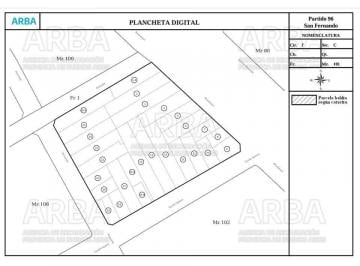 Terreno · 310m² · Venta Terreno/lote en Victoria, San Fernando - con 2 Viviendas a Demoler