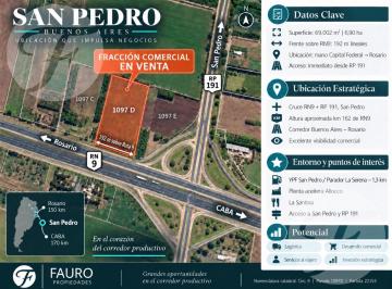 Campo · 69002m² · Venta de Fracción Comercial I Ruta 9 y 191 Altura de Acceso a San Pedro I Apto Múltiples Destinos I
