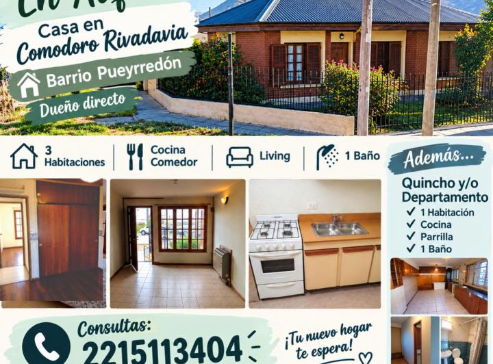 Casa · 140m² · 8 Ambientes