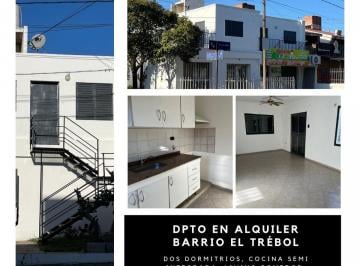 Departamento de 1 ambiente, Córdoba · Alquiler en Barrio El Trebol, Frente Al Policlinico