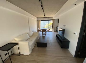 Departamento de 1 ambiente, Villa Urquiza · Impecable Loft a Estrenar de Categoría Amoblado en Alquiler con Cochera y Terraza Propia en Villa Ur