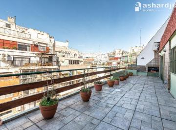Departamento · 59m² · 3 Ambientes · 1 Cochera · Excelente Tres Ambientes y Escritorio con Balcón Terraza con Parrilla y Espacio Guarda Coche.